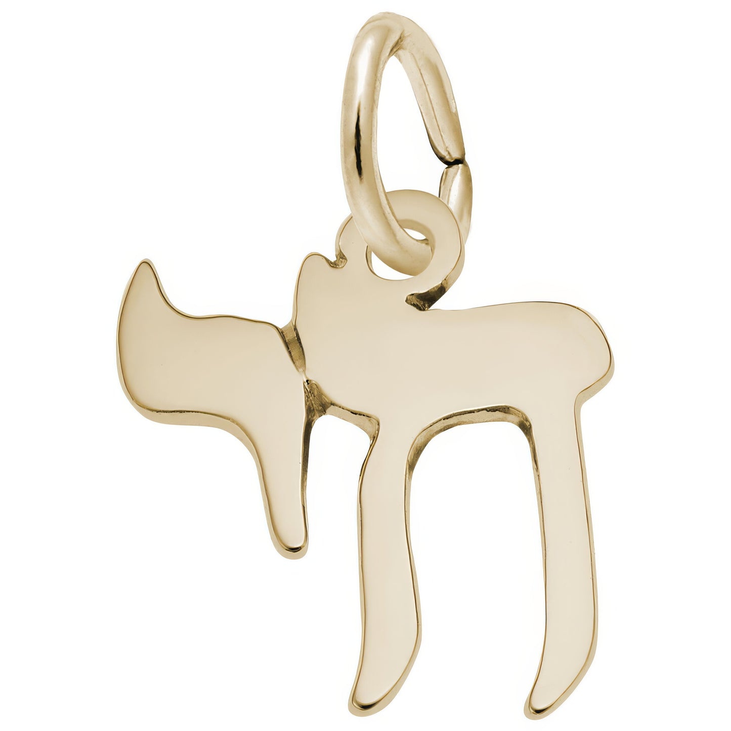 Sterling Silver Small Chai Charm