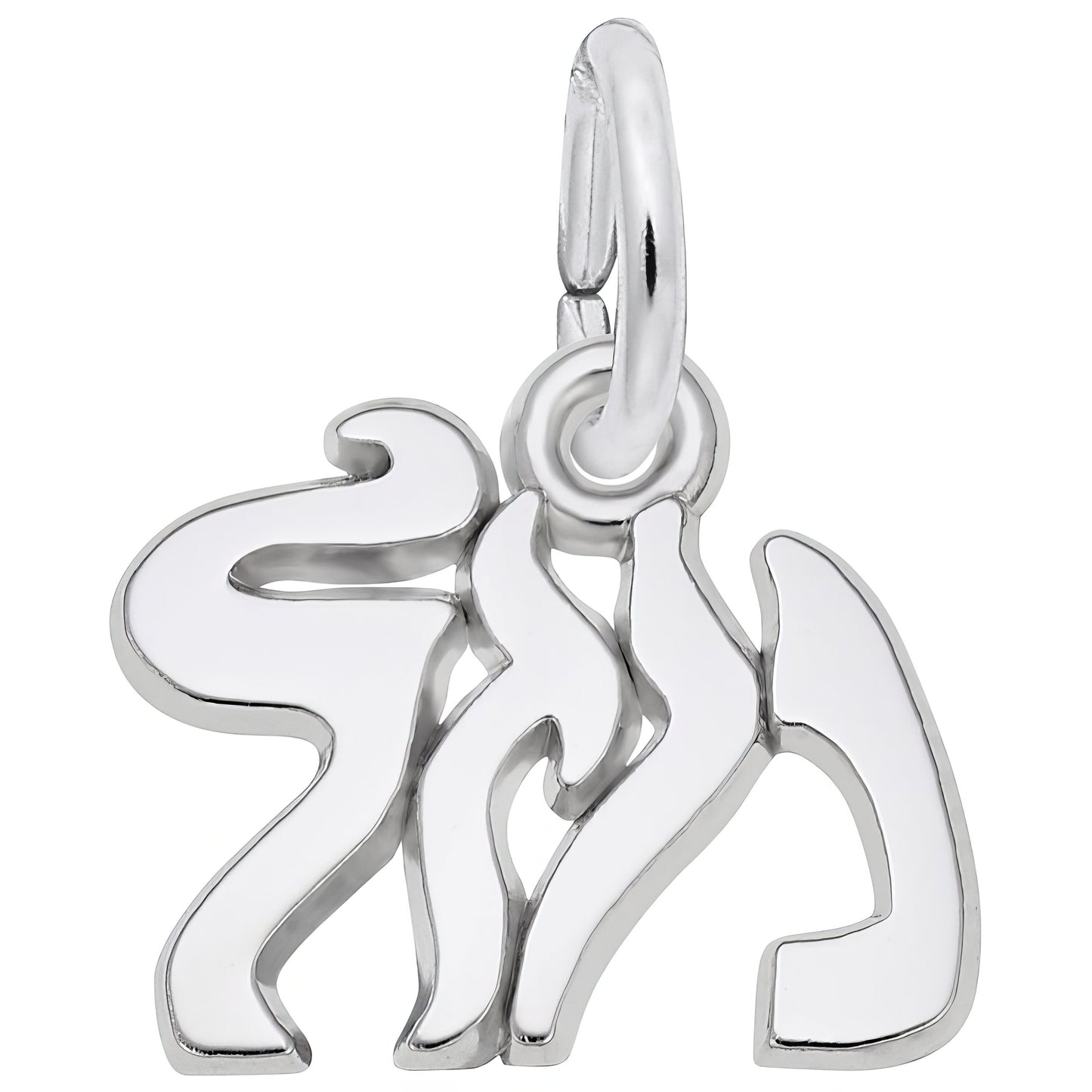 Mazel Charm - Metal - Sterling Silver
