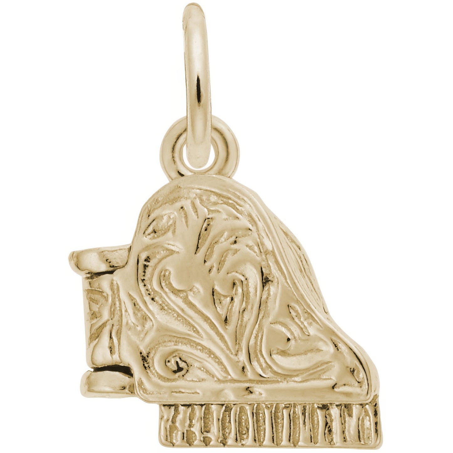 Piano Charm - Metal - Sterling Silver