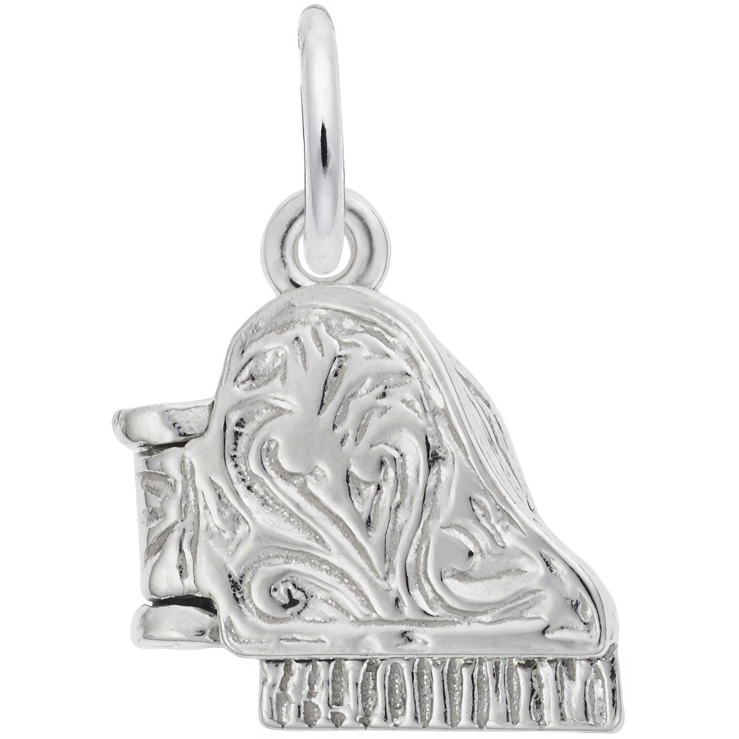 Piano Charm - Metal - Sterling Silver