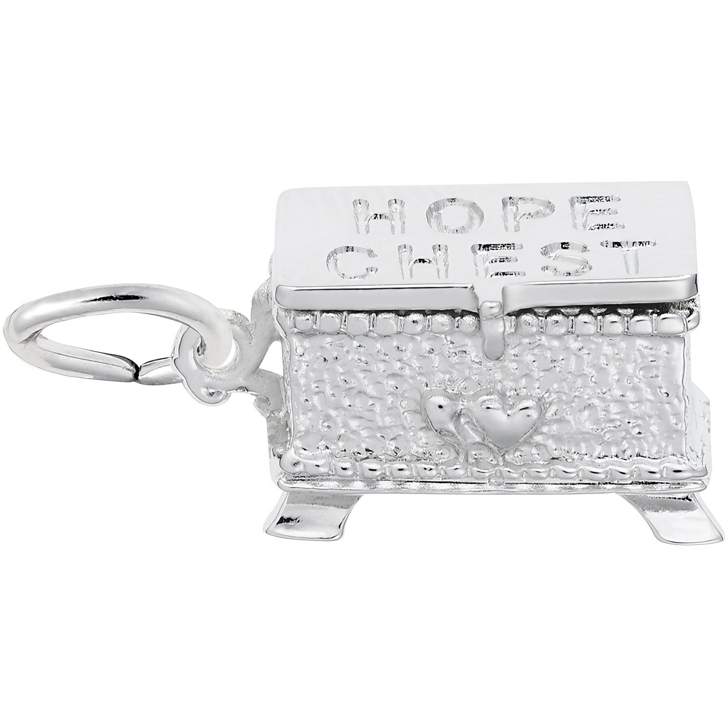 Hope Chest Charm - Metal - Sterling Silver