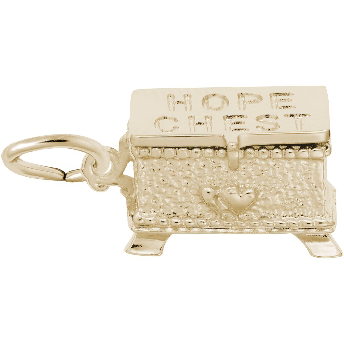 Hope Chest Charm - Metal - Sterling Silver