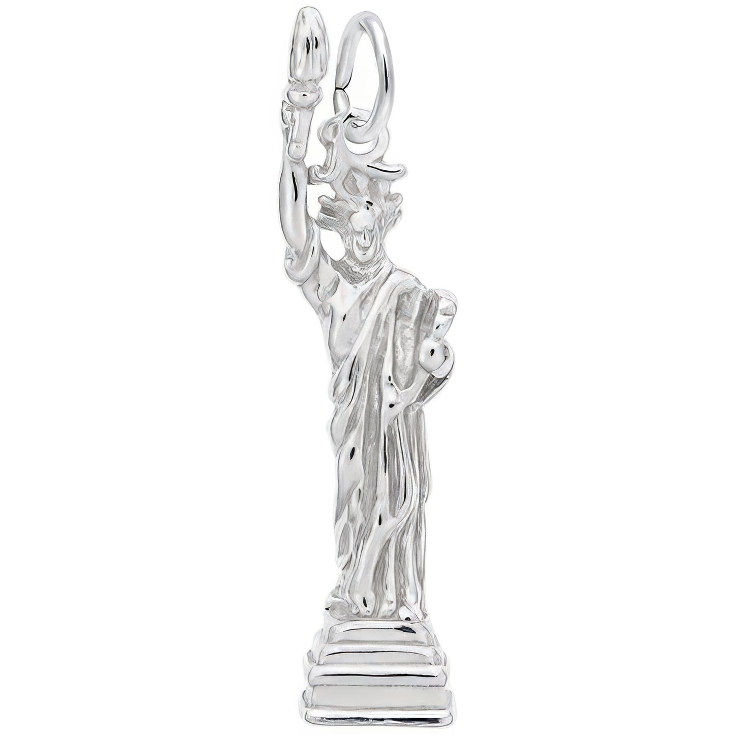 Sterling Silver Statue Of Liberty Charm - 21mm x 9mm