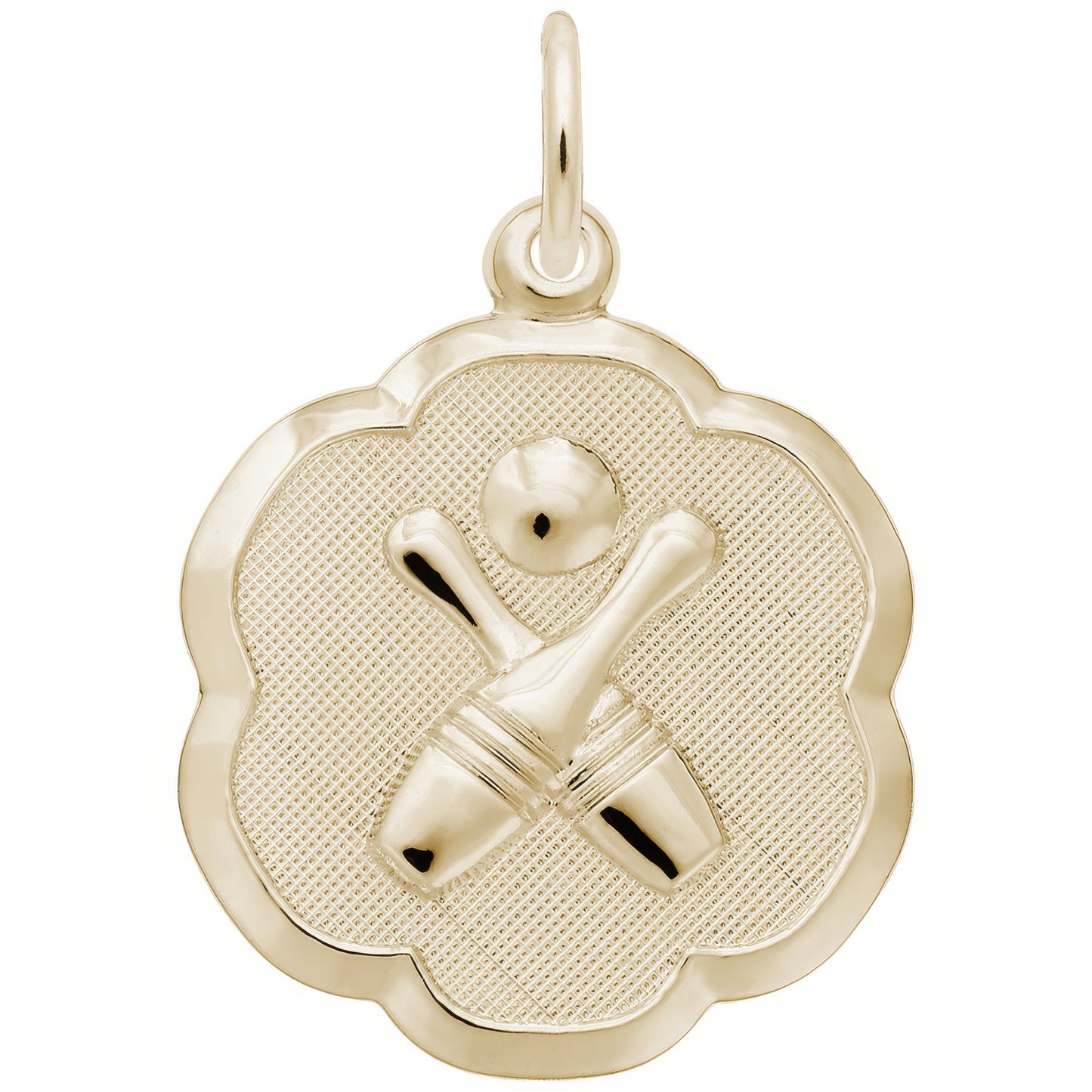 Bowling Charm - Metal - Sterling Silver