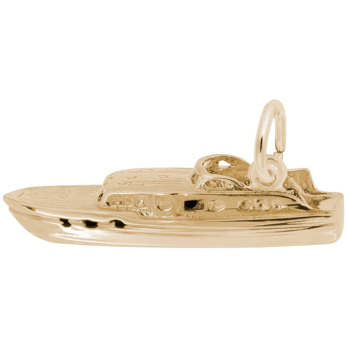 Boat Charm, Sterling Silver