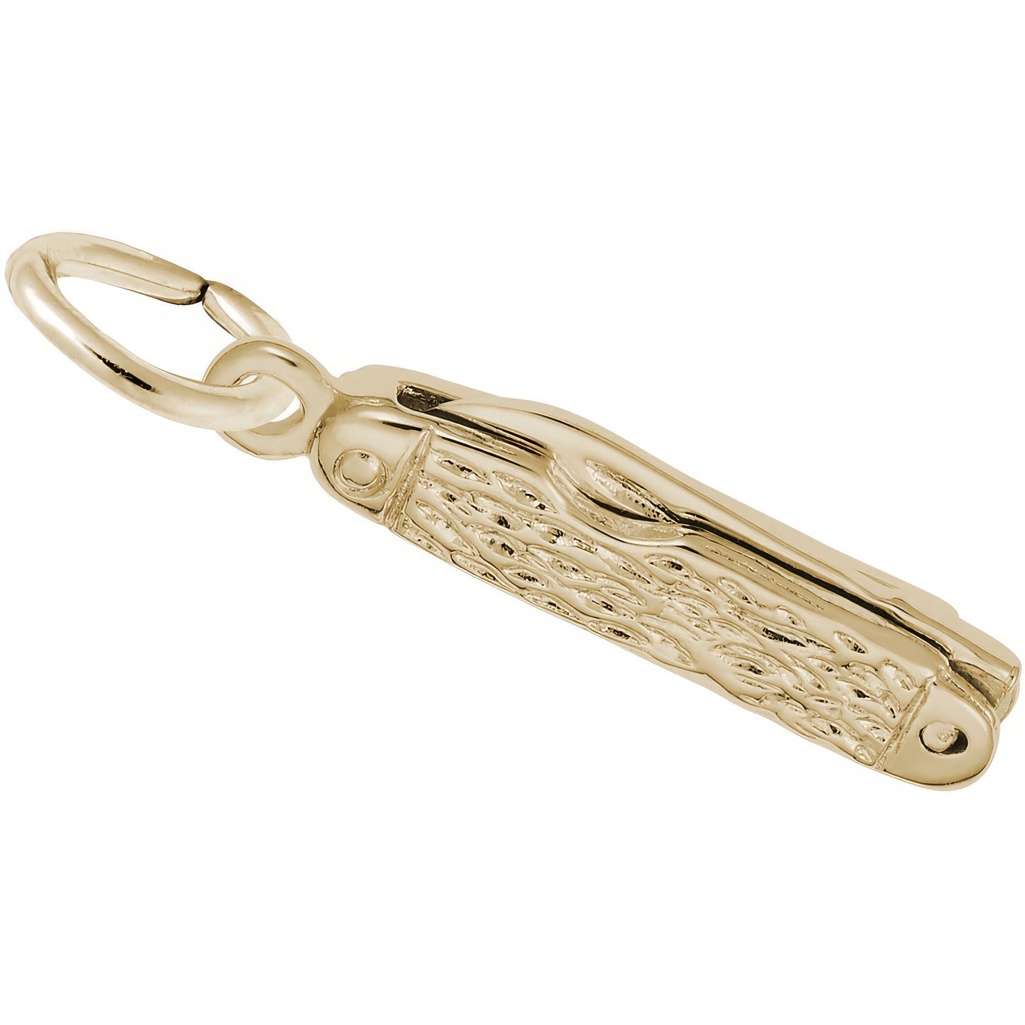Knife Charm - Metal - Sterling Silver
