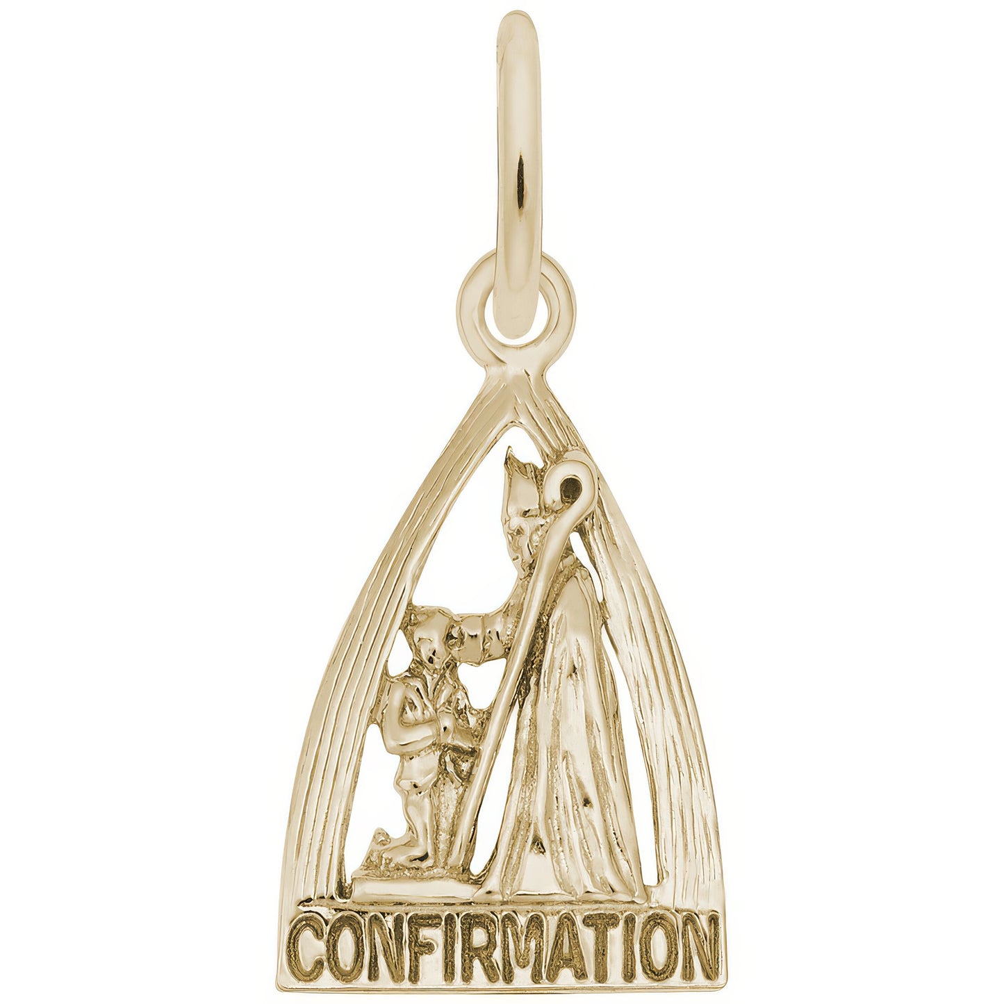 Sterling Silver Confirmation Charm - 16mm x 11mm