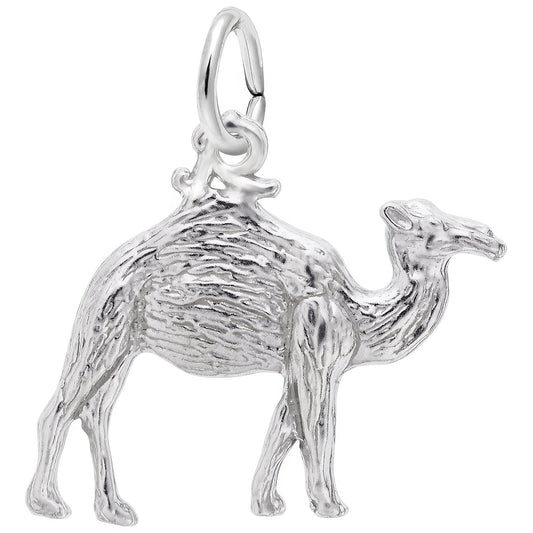 Camel Charm - Metal - Sterling Silver