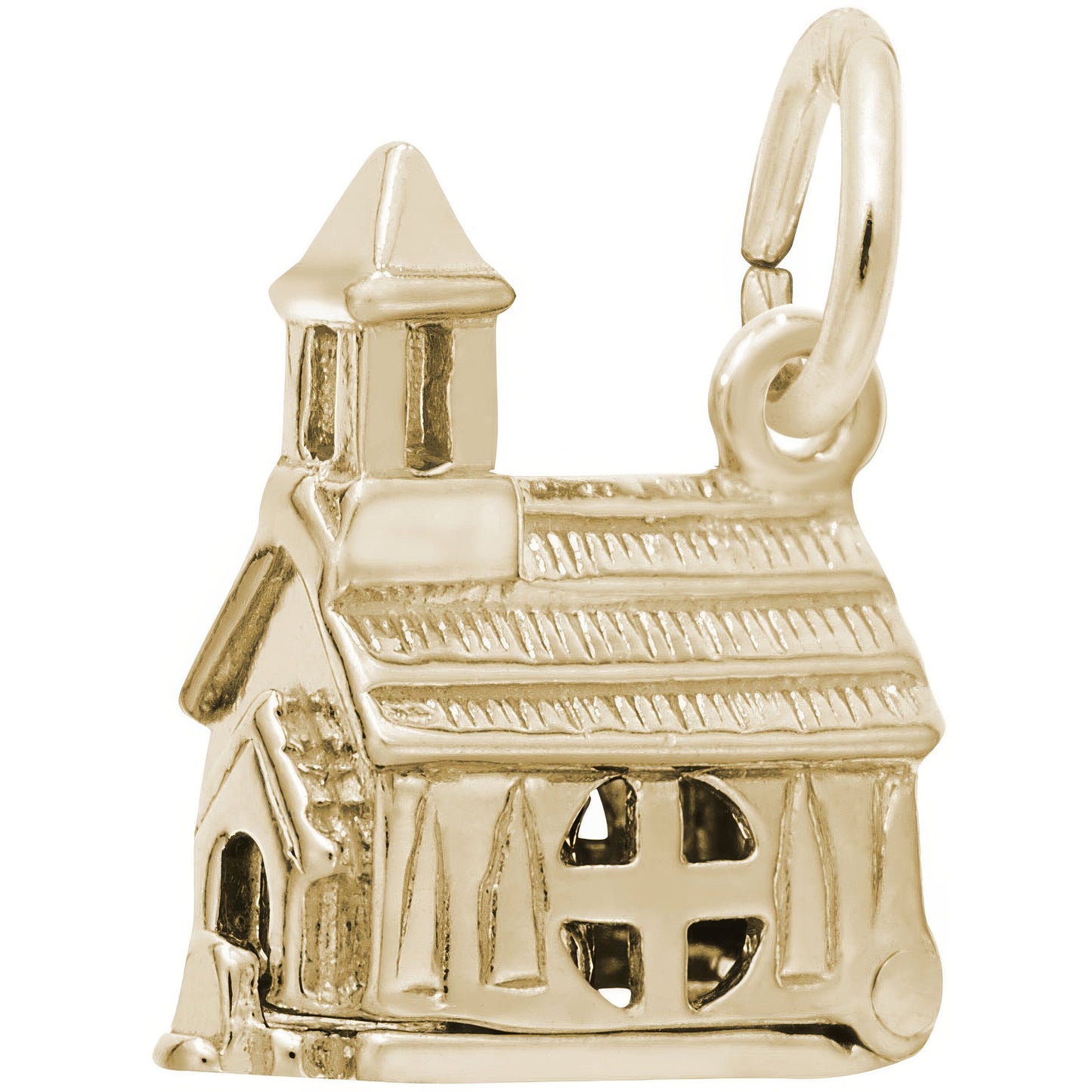 Sterling Silver Opening Church Movable Charm
