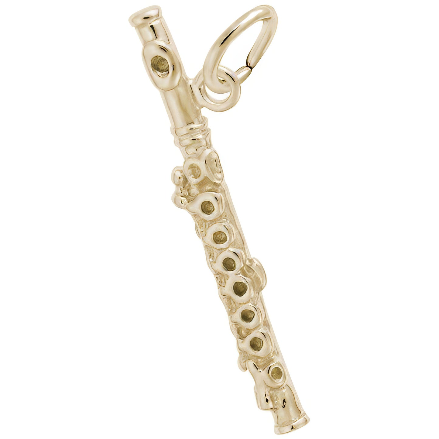 Sterling Silver Flute Charm