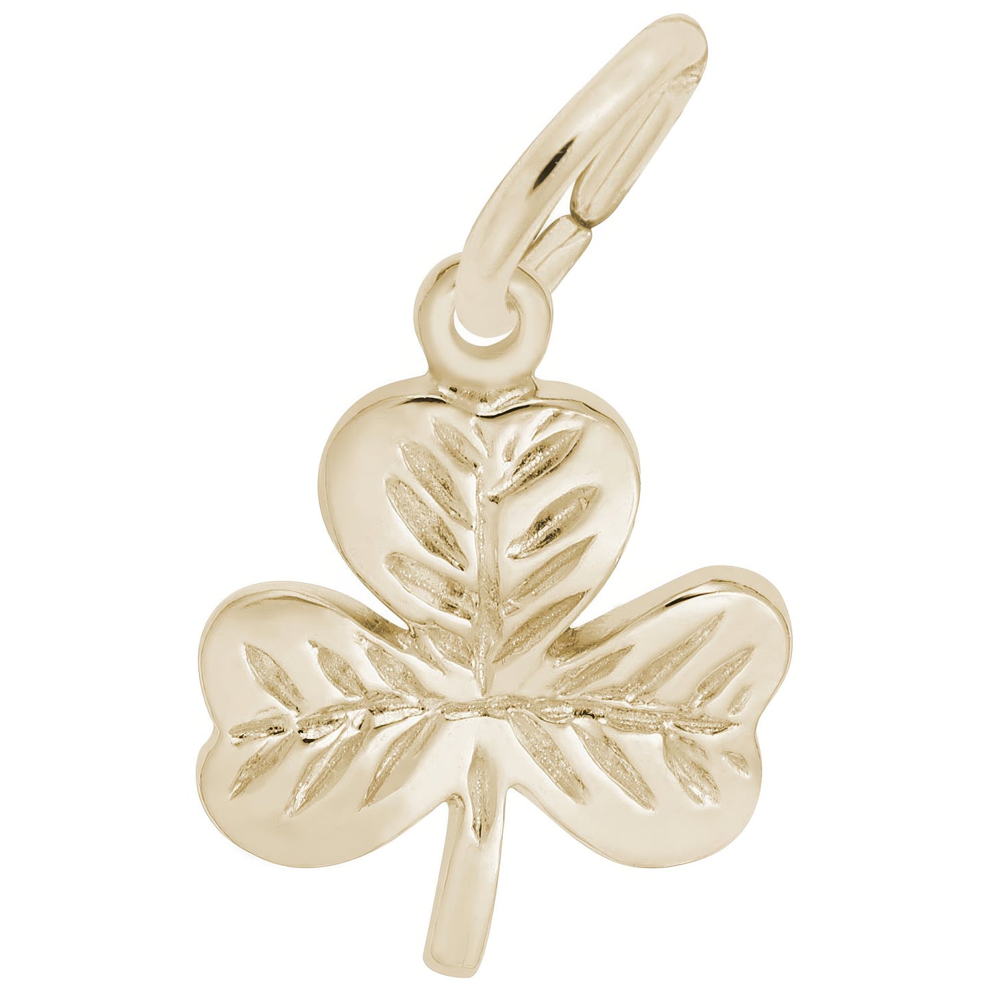 Shamrock Charm - Metal - Sterling Silver