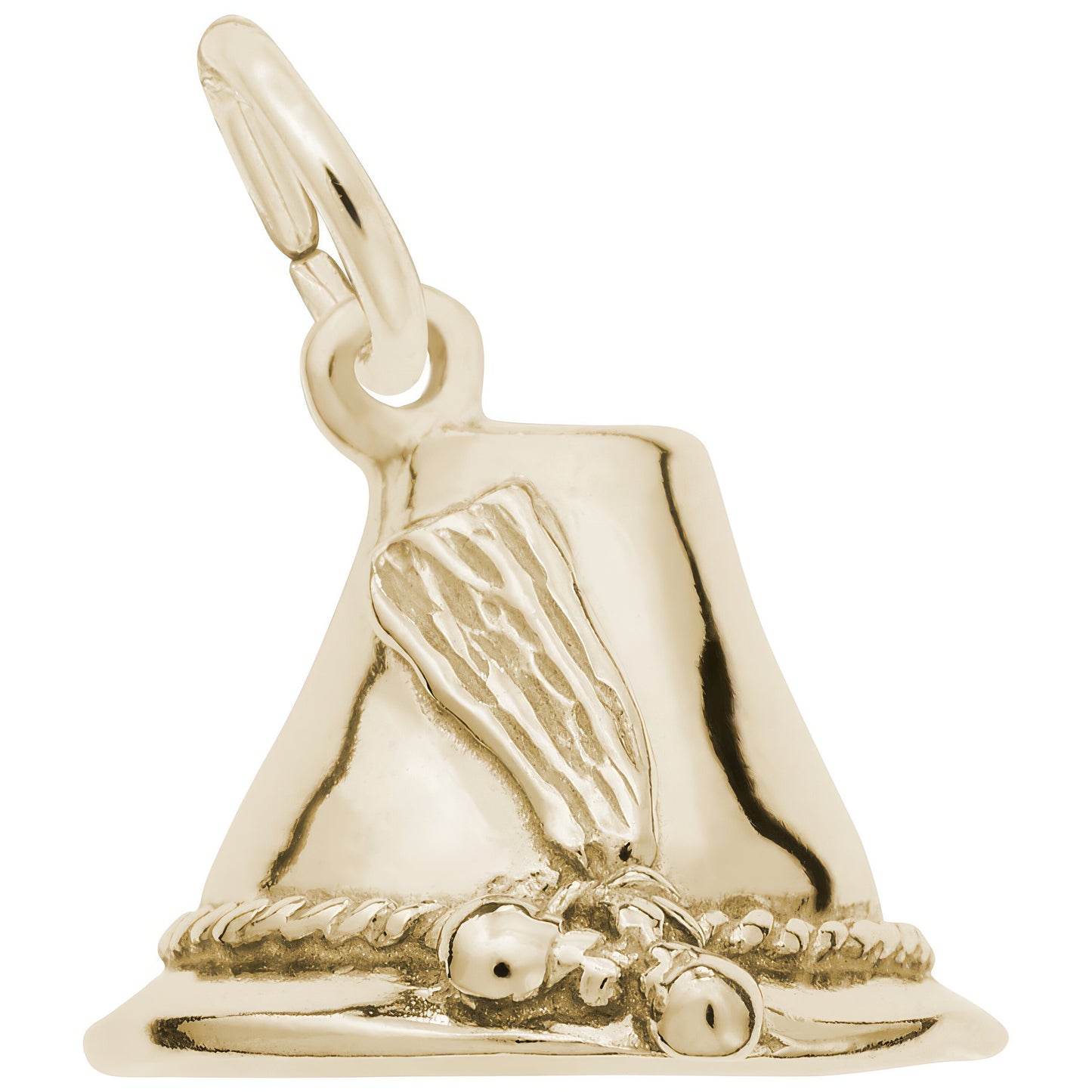 Tyrol Hat Charm - Metal - Sterling Silver