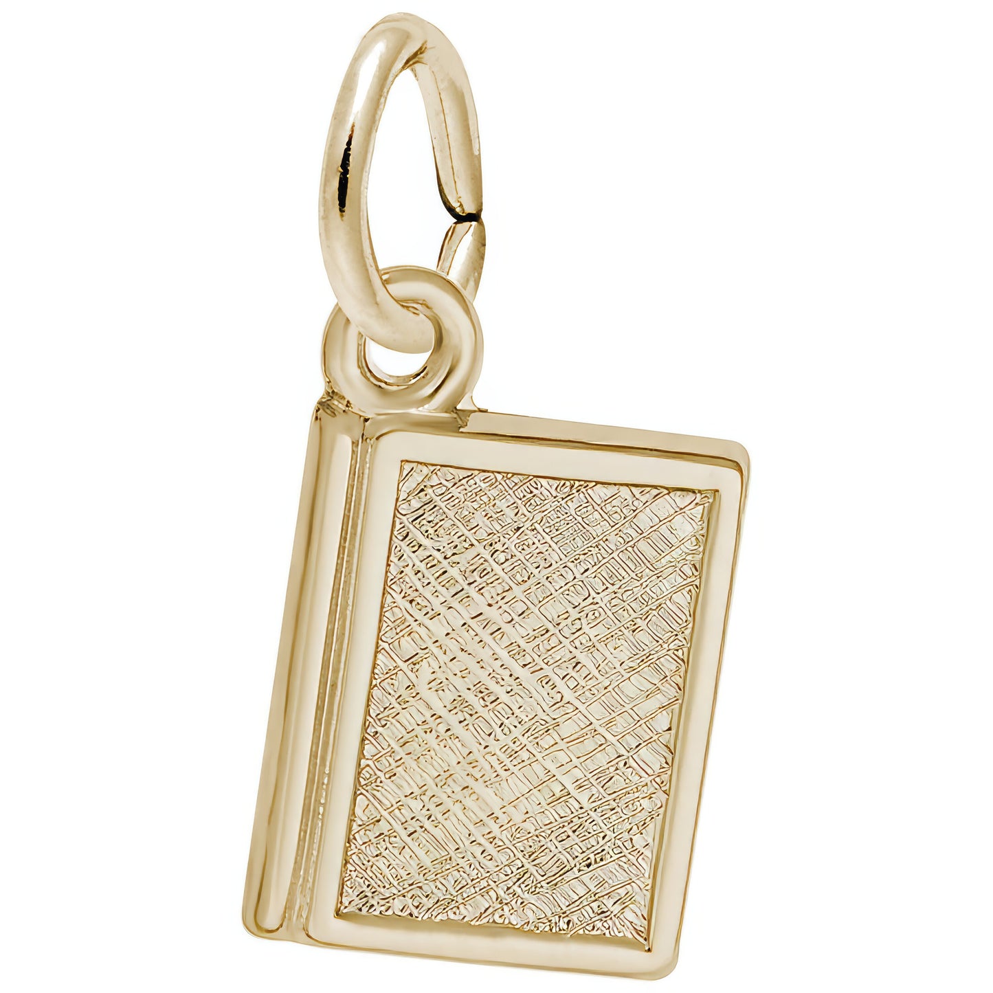 Charms Sterling Silver Book Charm