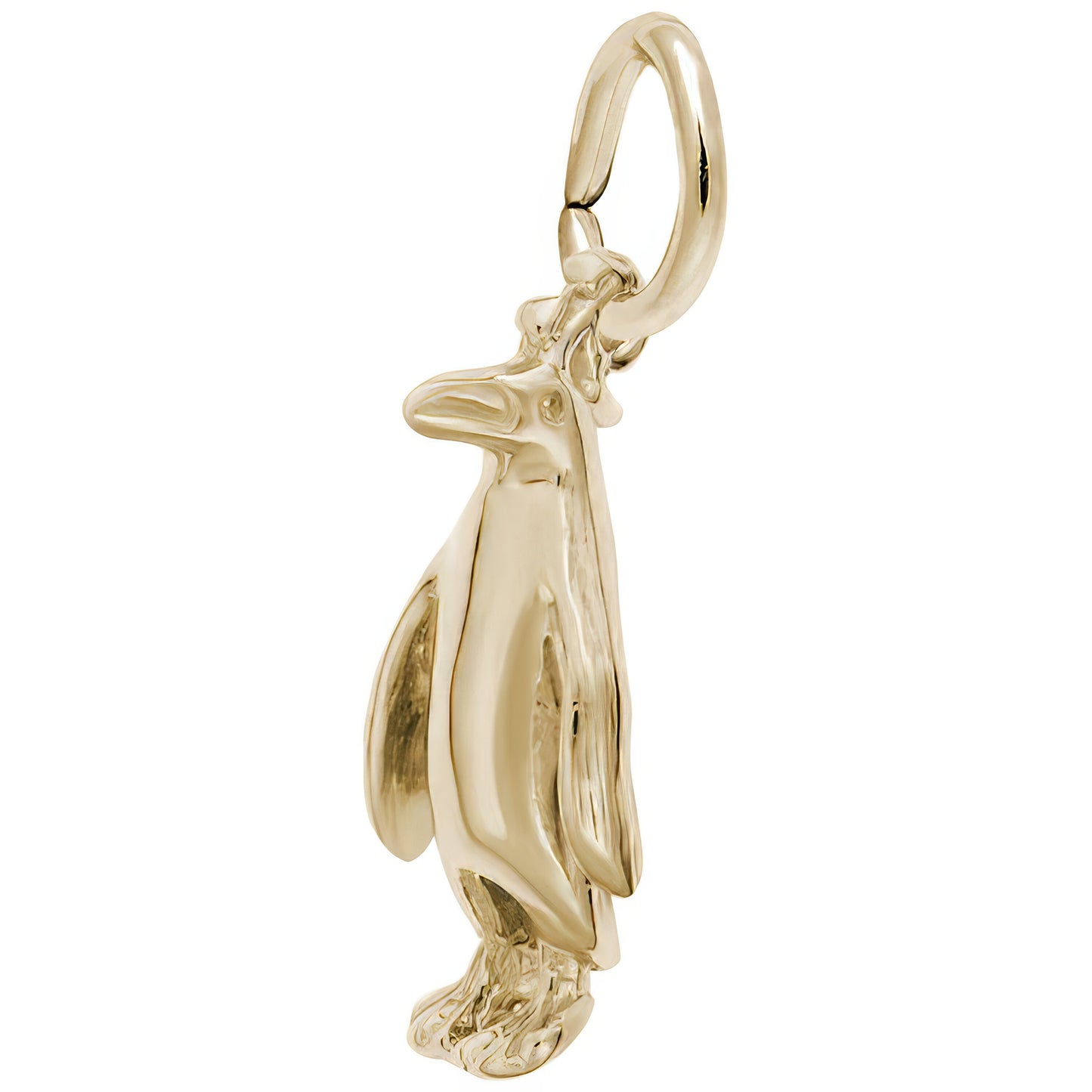 Adelie Penguin Charm - Metal - Sterling Silver