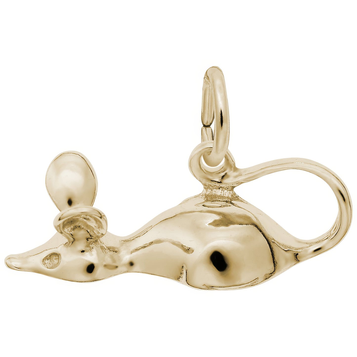 Mouse Charm - Metal - Sterling Silver