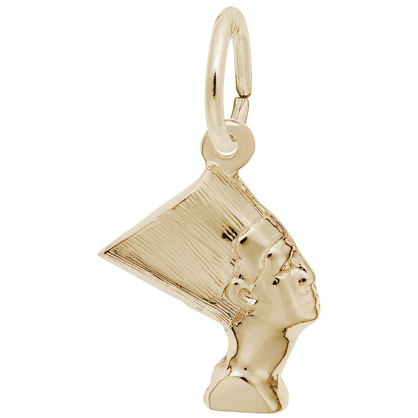 Nefertiti Charm - Metal - Sterling Silver