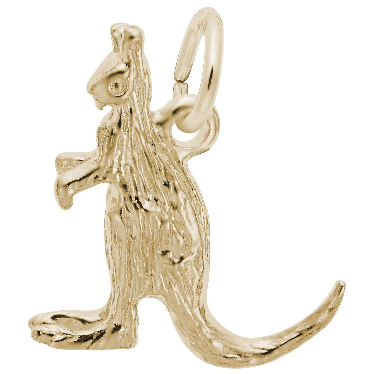 Kangaroo Charm - Metal - Sterling Silver