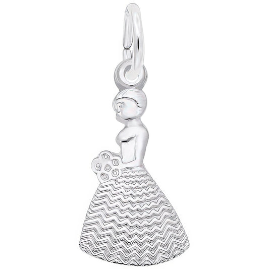 Charms Sterling Silver Bridesmaid Charm