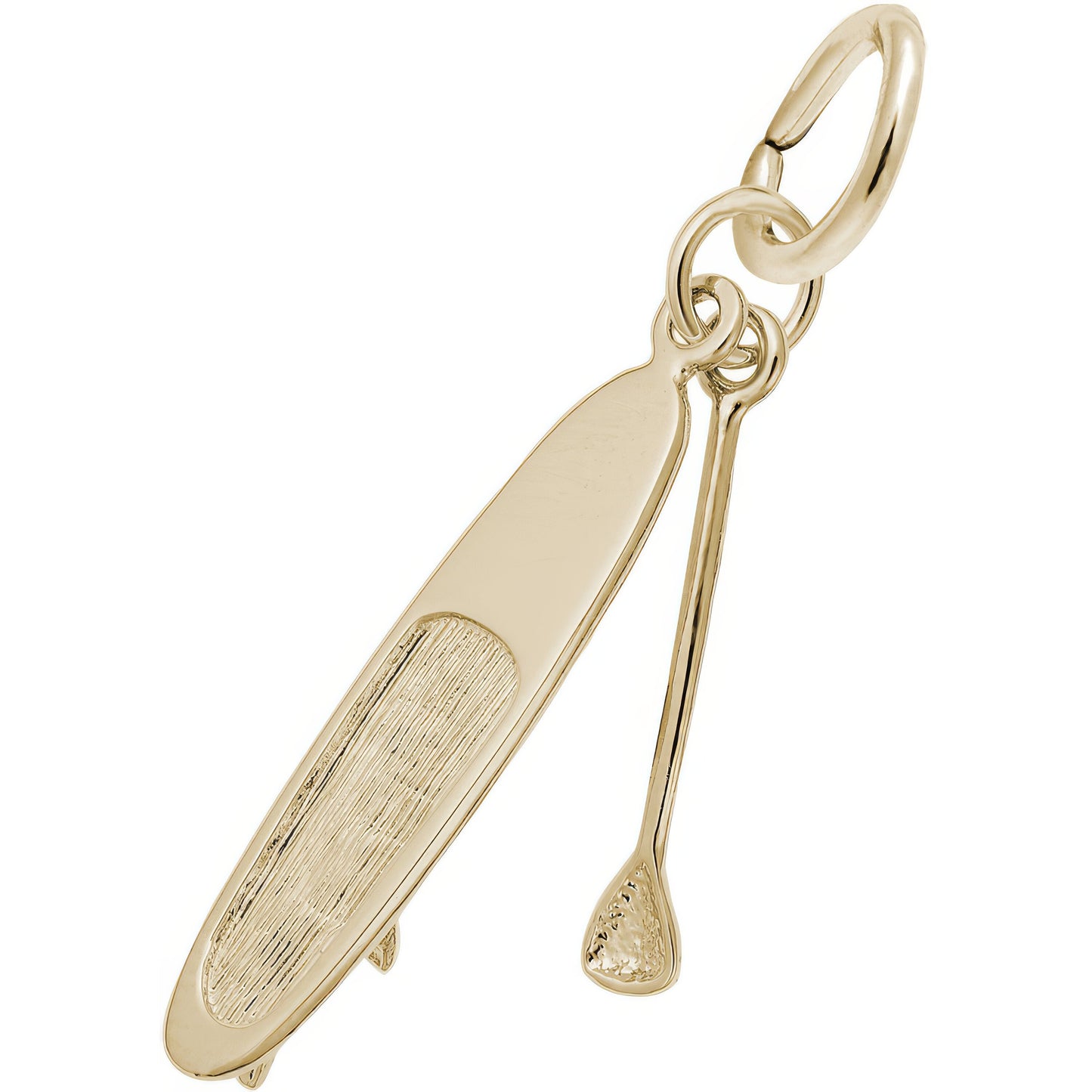 Sterling Silver SUP Paddle Board & Paddle Charm