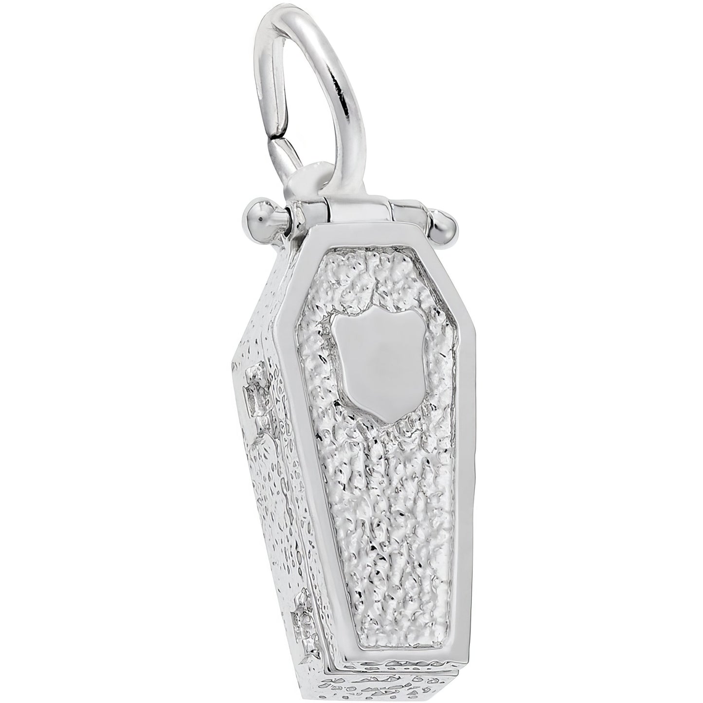Coffin Charm - Metal - Sterling Silver