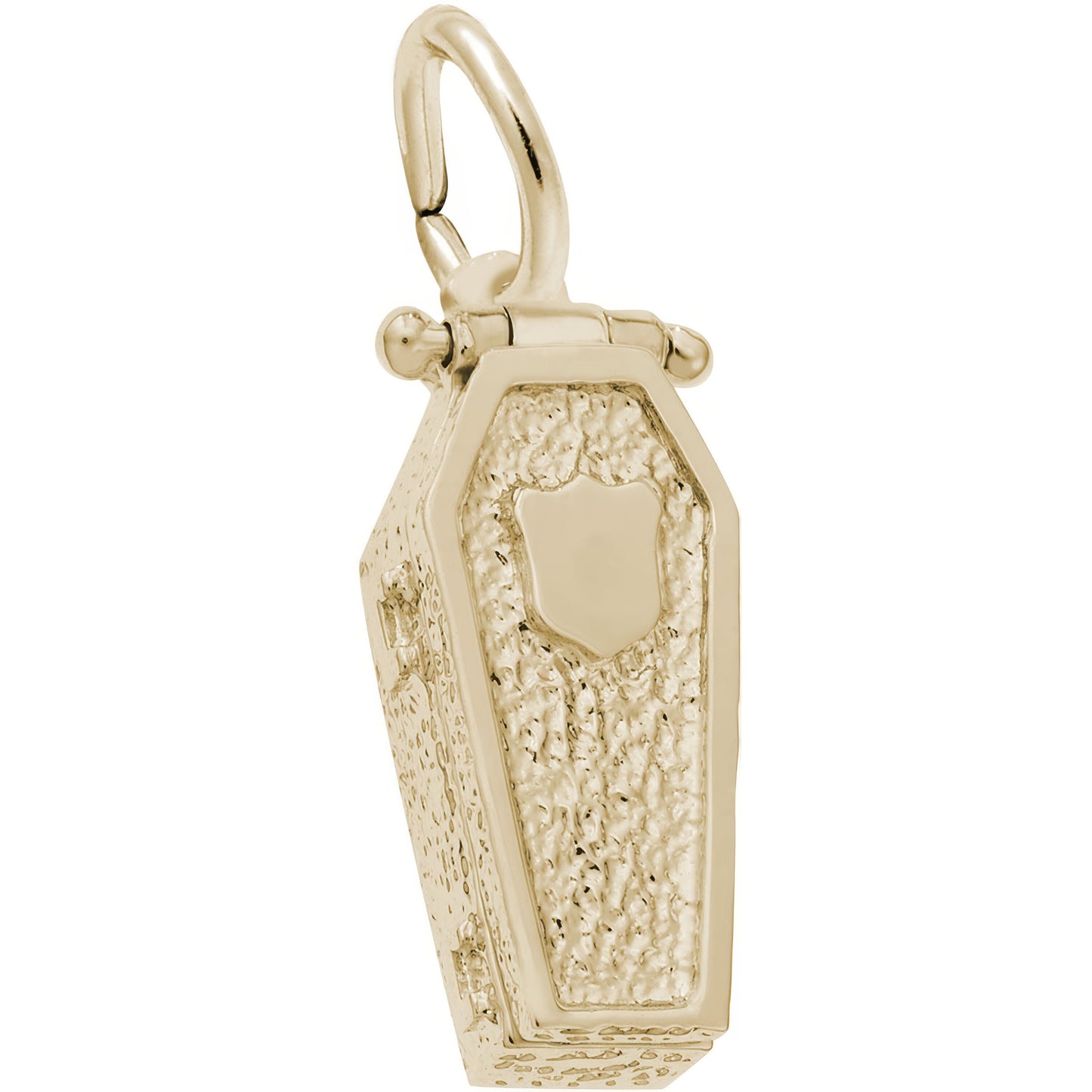 Coffin Charm - Metal - Sterling Silver