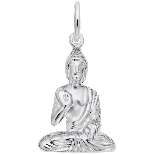 Sterling Silver Buddha Charm