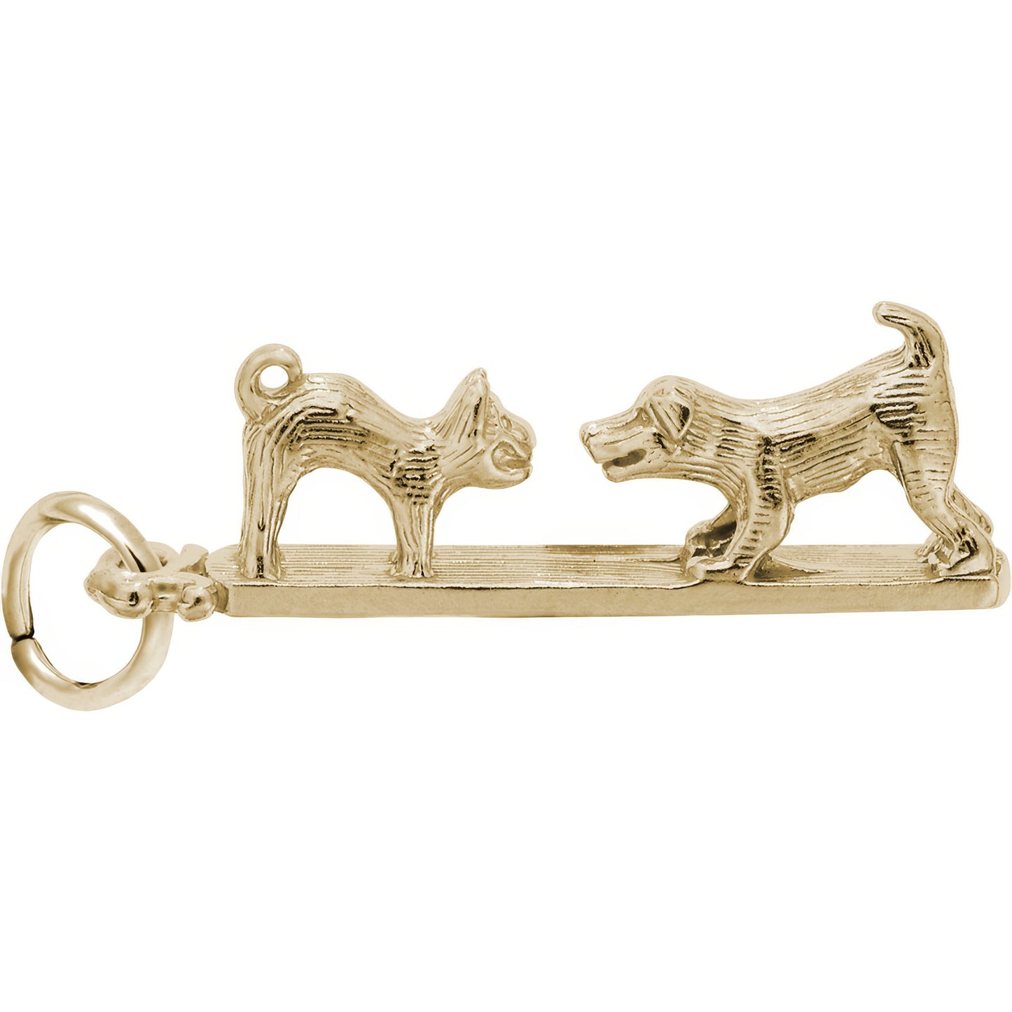 Pet Lover Charm - Metal - Sterling Silver
