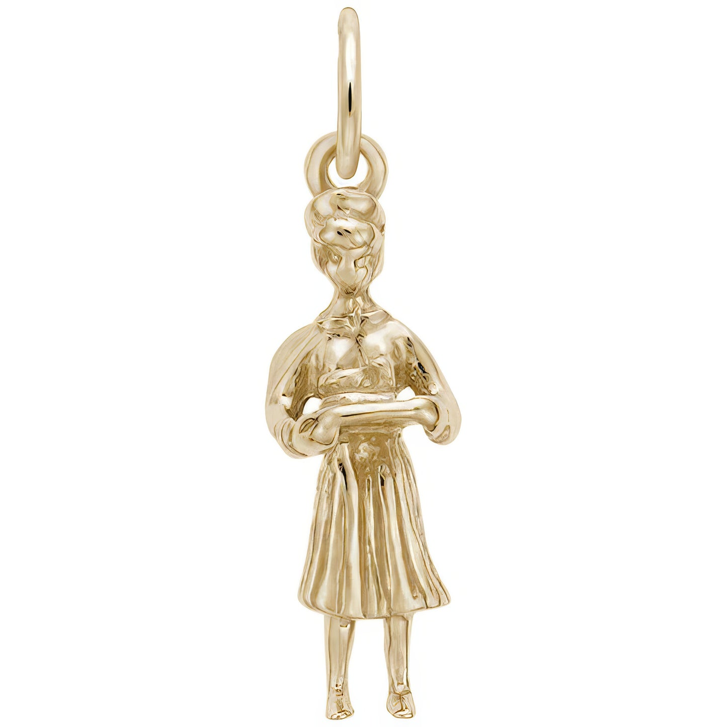 Nurse Charm - Metal - Sterling Silver