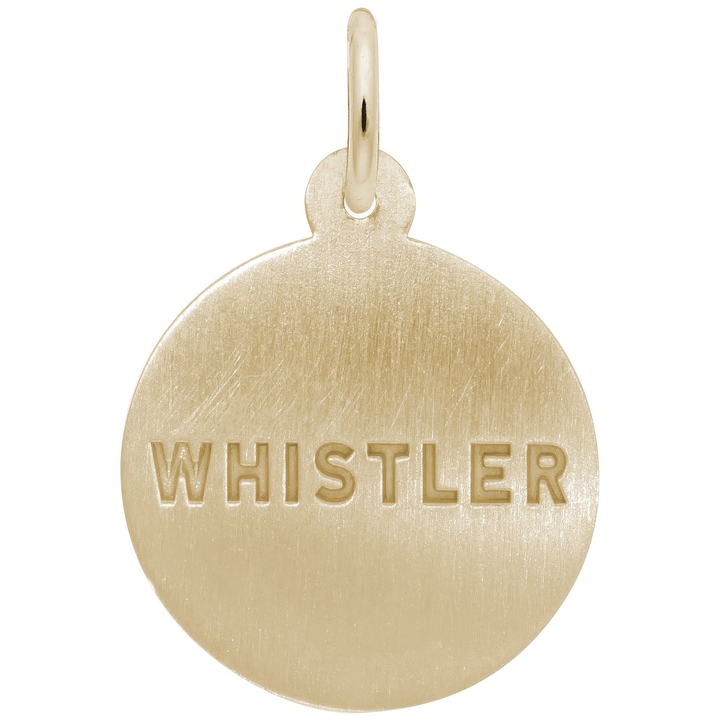 Whistler Bear Paw Print Charm - Metal - Sterling Silver