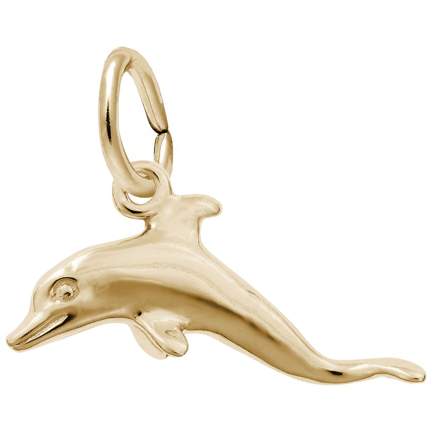 Charms Sterling Silver Dolphin Charm