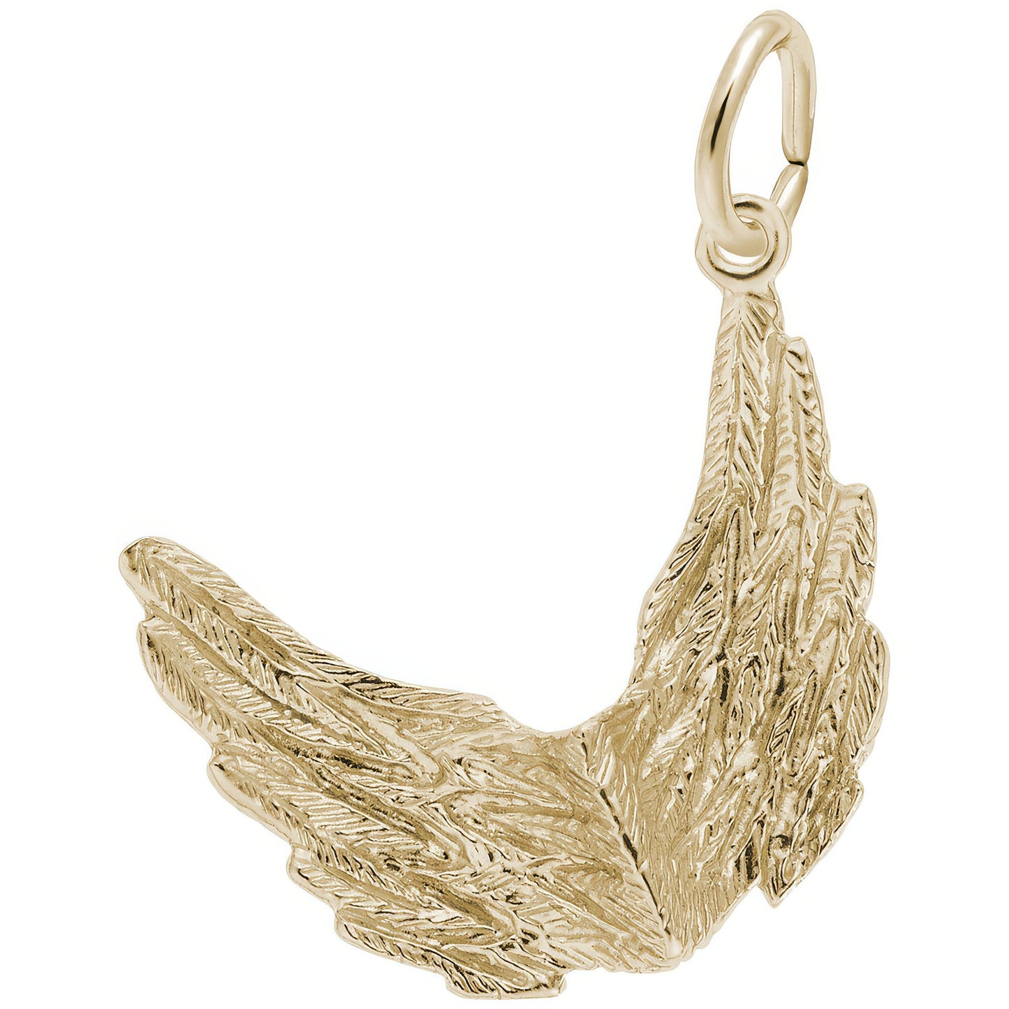 Sterling Silver Spread Your Wings Charm - 18mm x 21mm