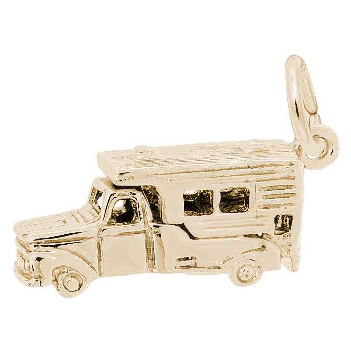 Camper Charm, Sterling Silver