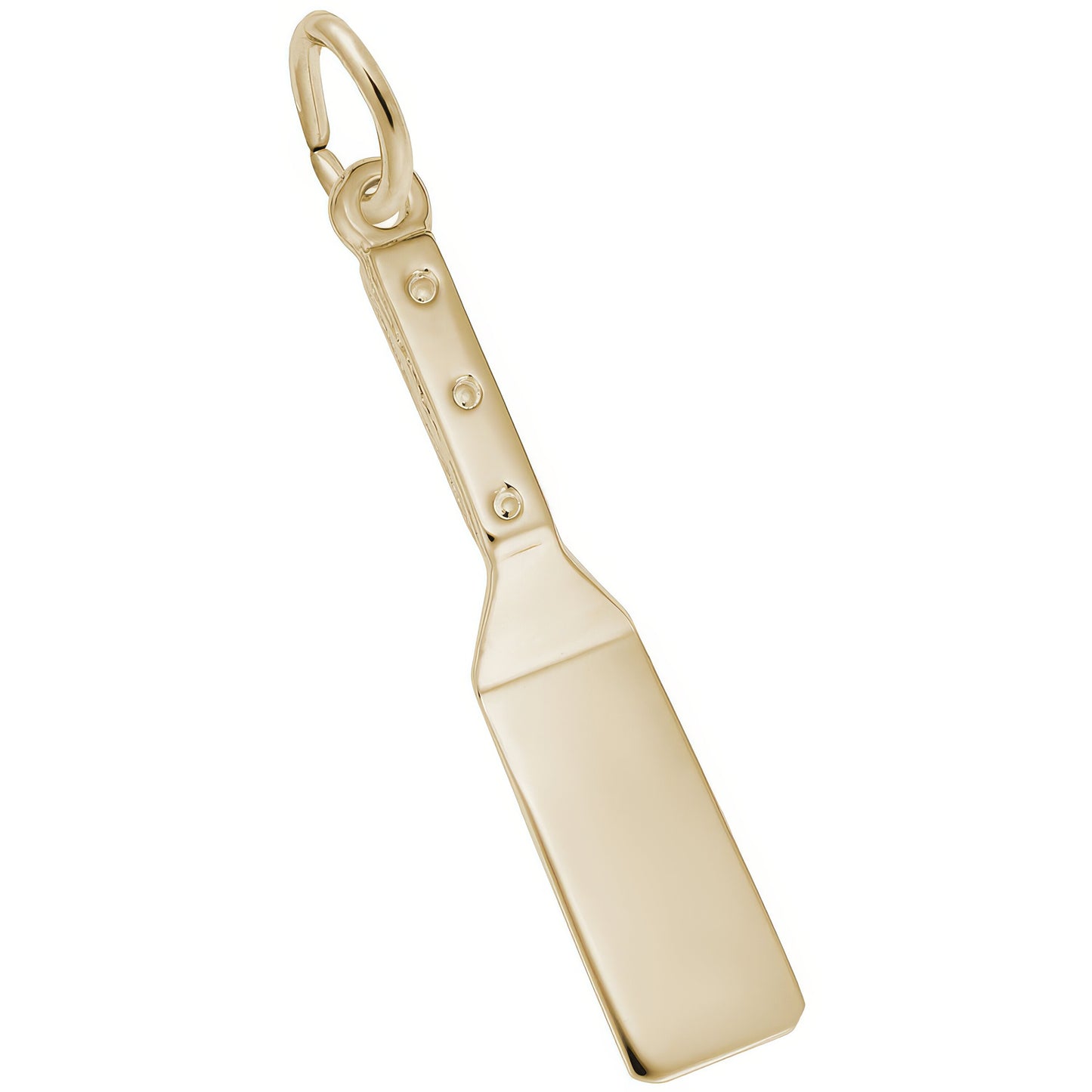 Cooking Spatula Charm - Metal - Sterling Silver