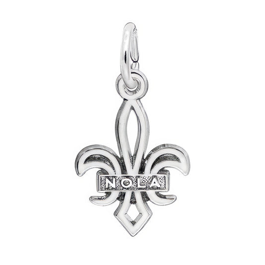 Fleur De Lis - Nola Charm | Sterling Silver |  Charms