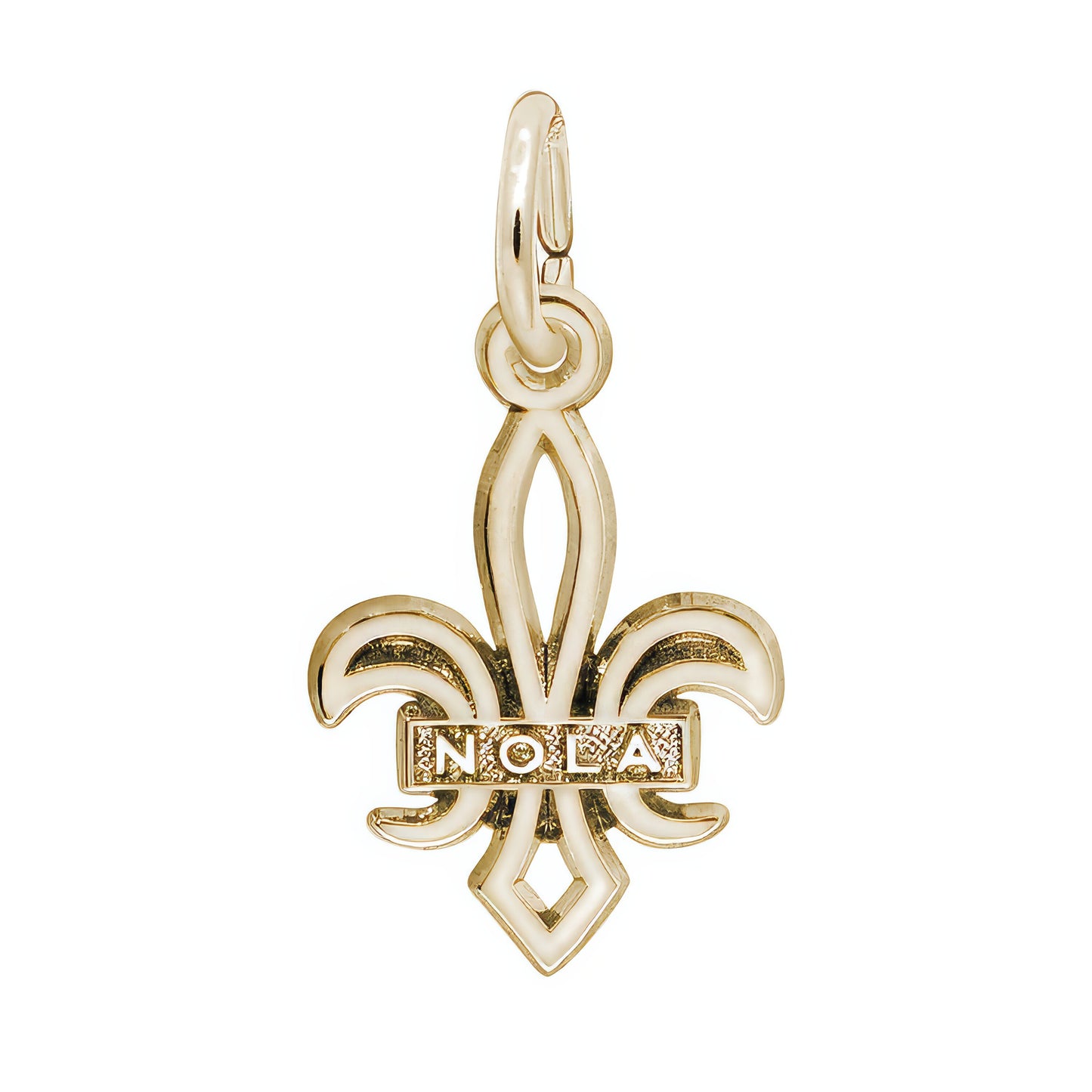Fleur De Lis - Nola Charm | Sterling Silver |  Charms
