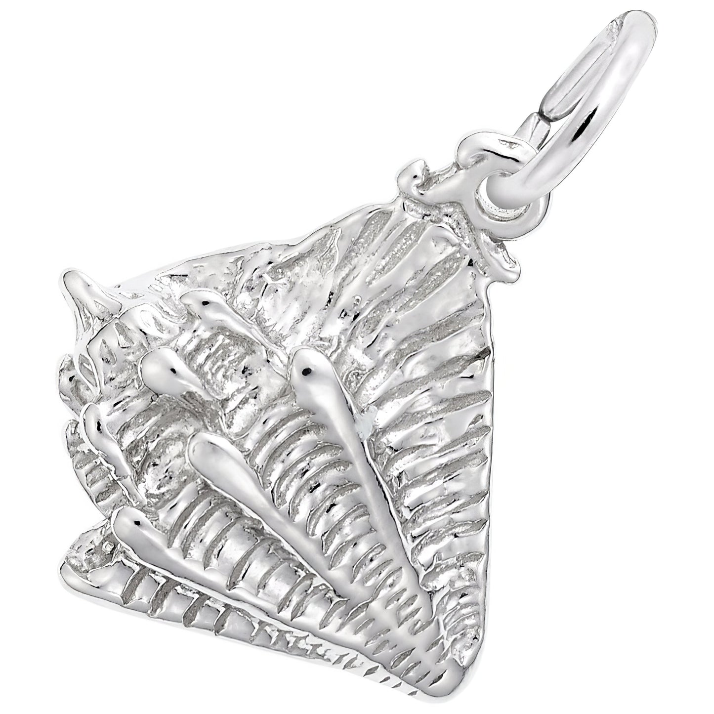 Charms Sterling Silver Conch Shell Charm