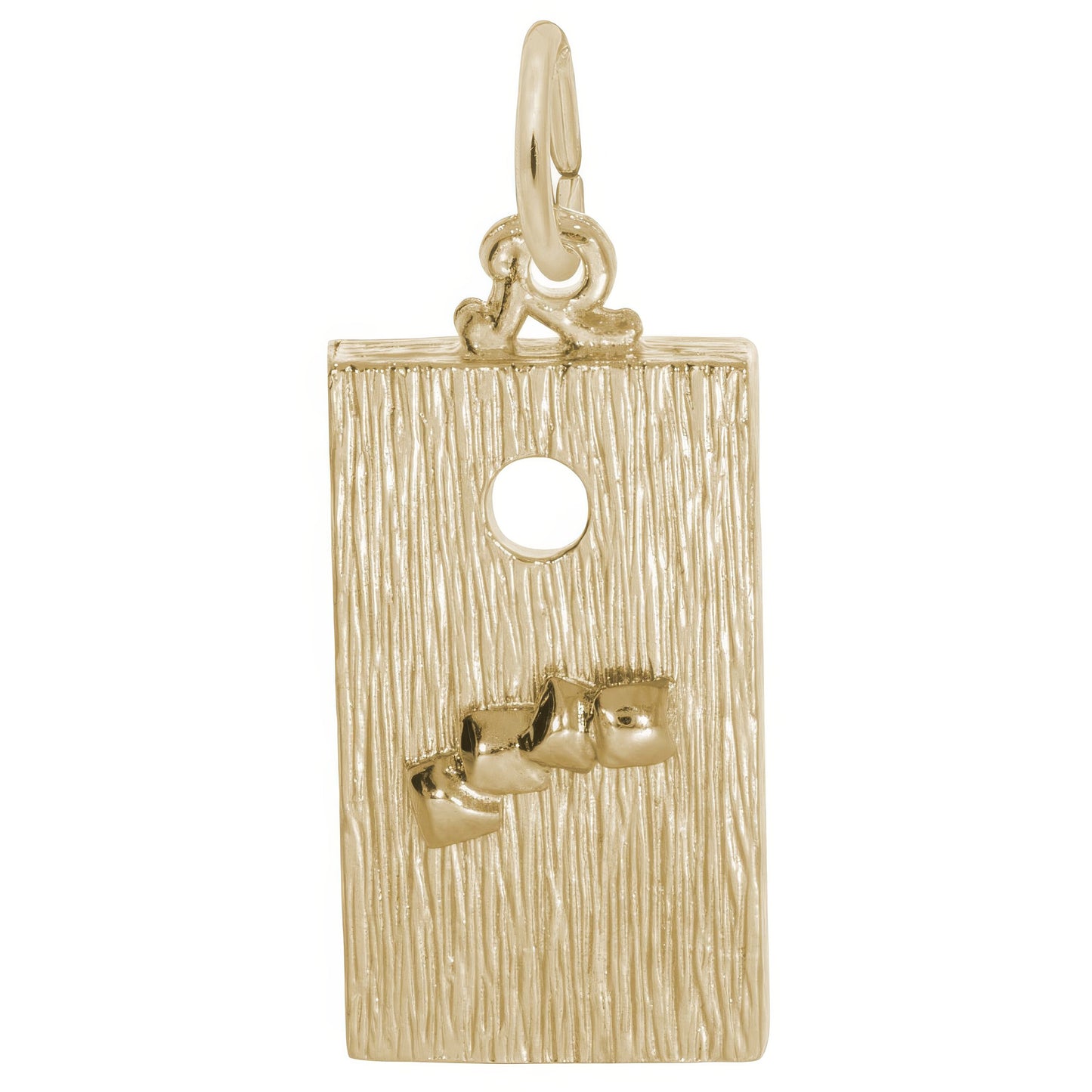 Charms, Corn Hole Game.925 Sterling Silver