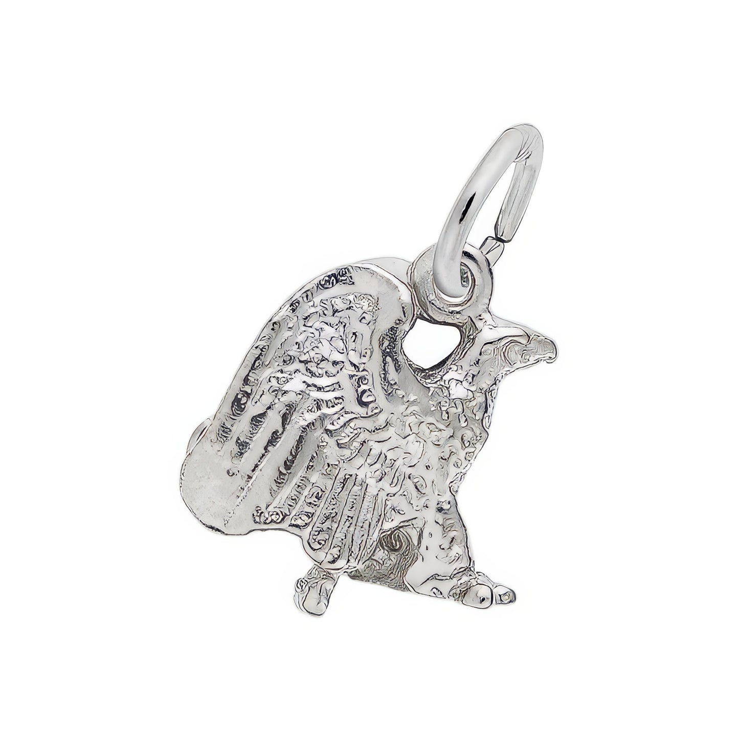 Eagle Charm - Metal - Sterling Silver