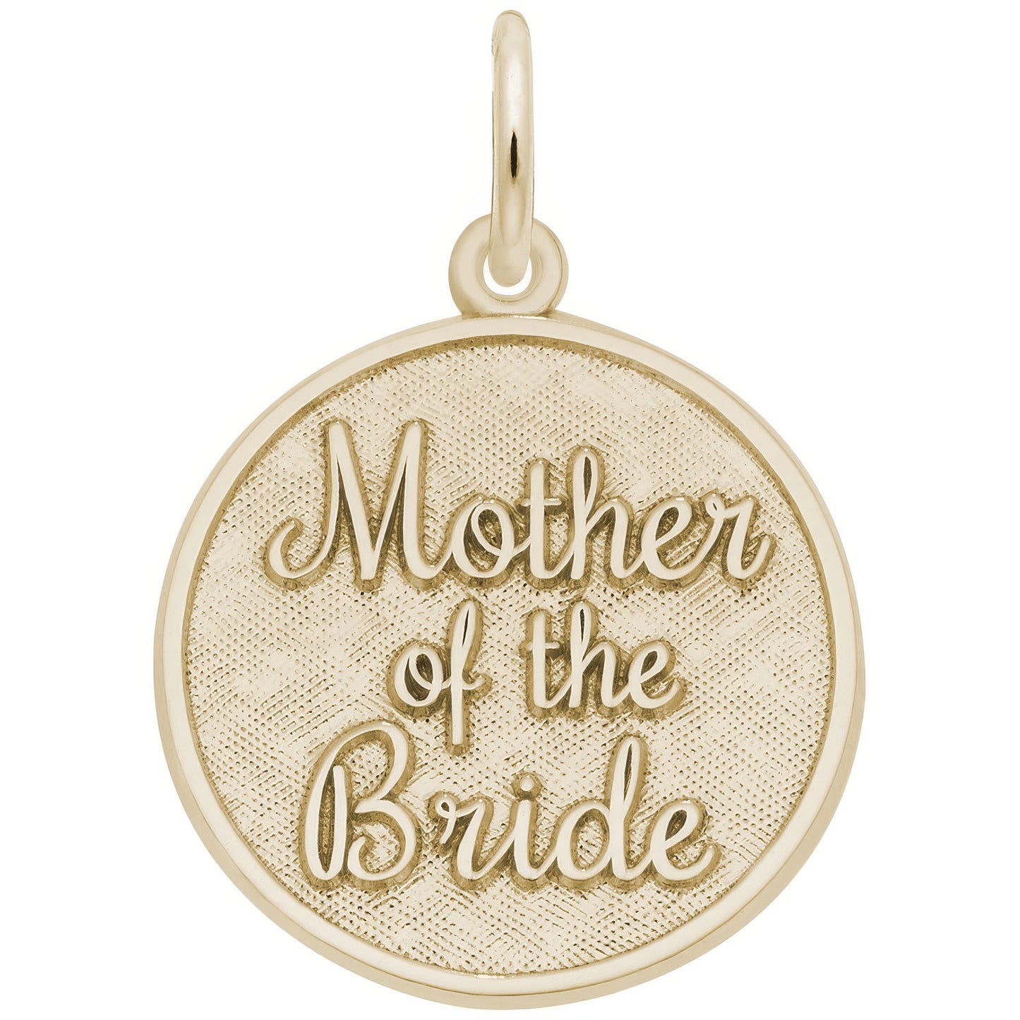 Sterling Silver Mother of The Bride Charm