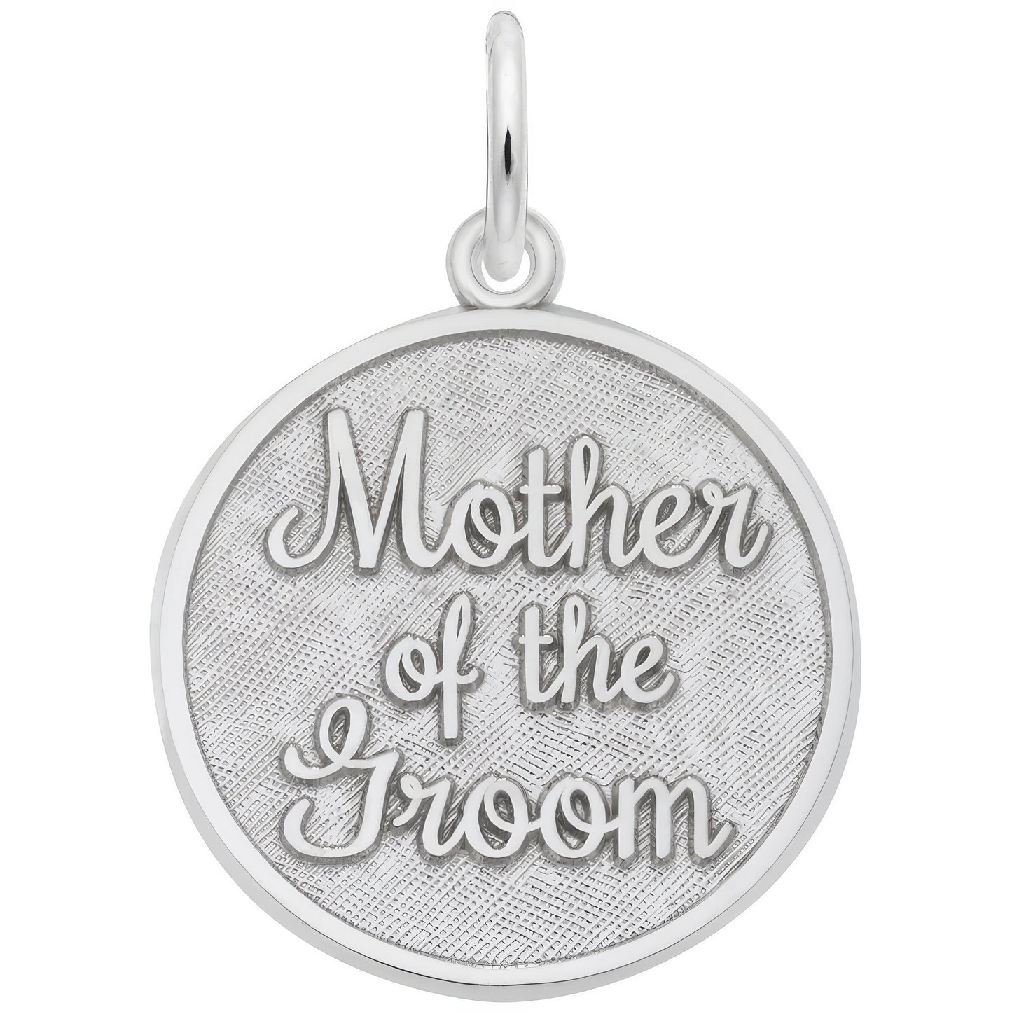Sterling Silver Mother of The Groom Charm