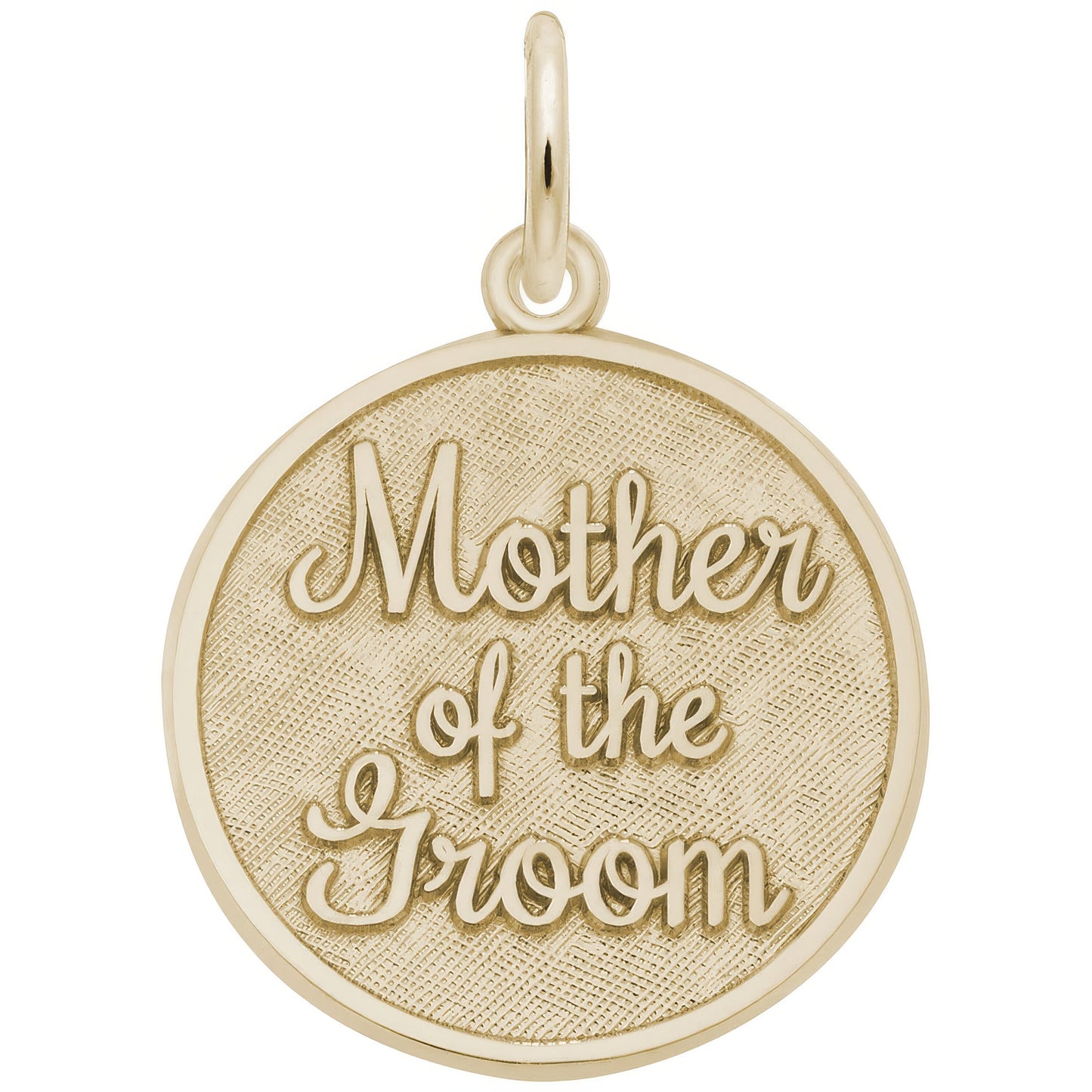 Sterling Silver Mother of The Groom Charm