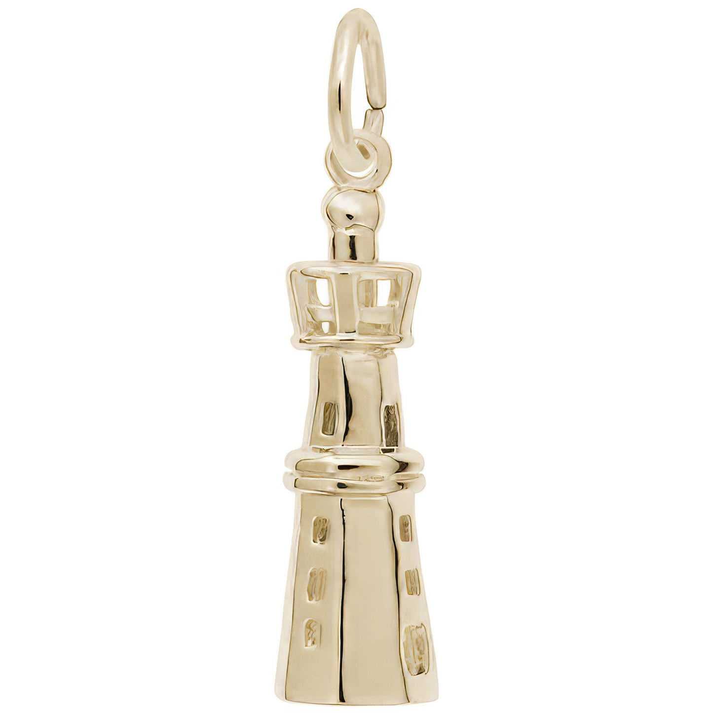 Harbour Lighthouse Charm - Metal - Sterling Silver