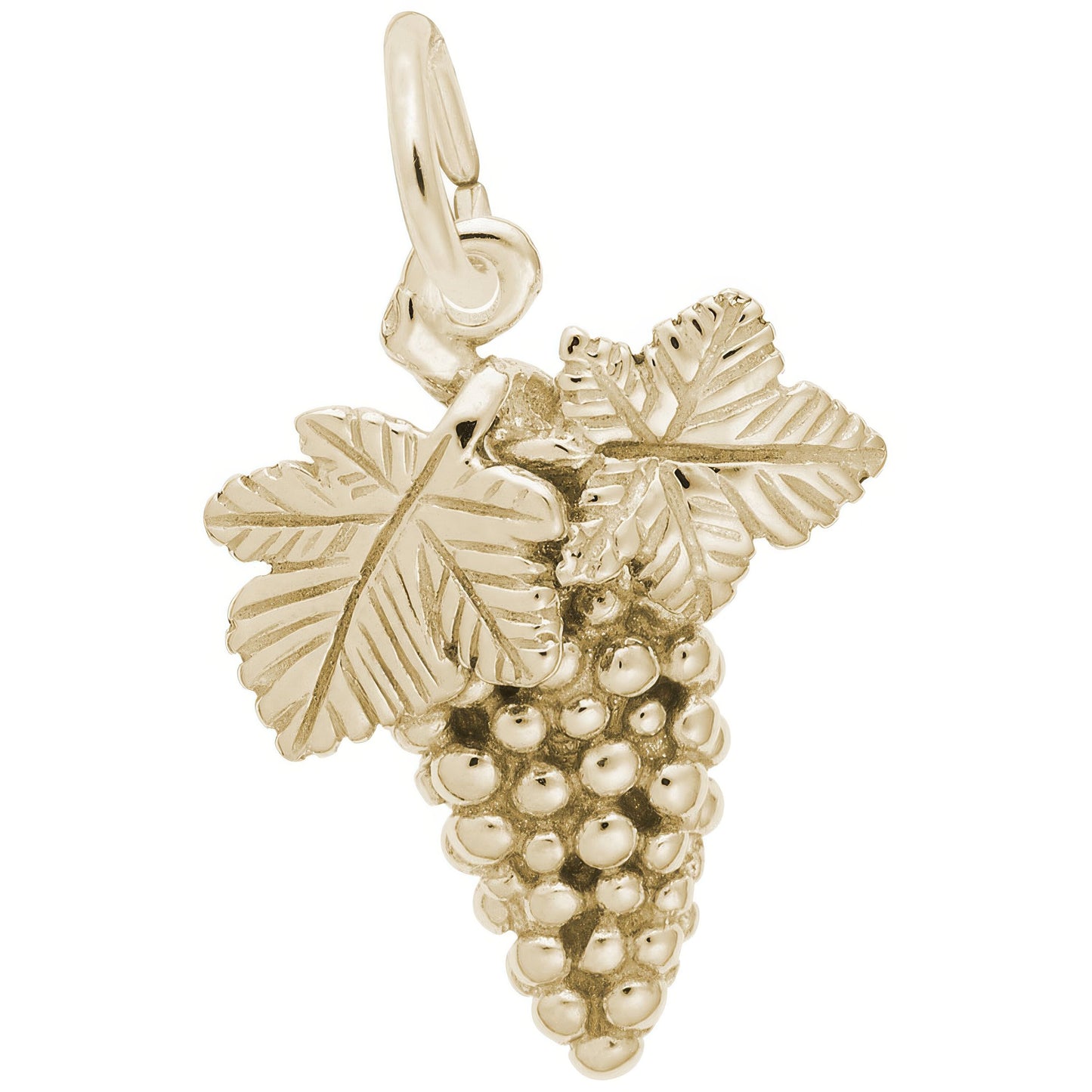 Sterling Silver Grapes Charm