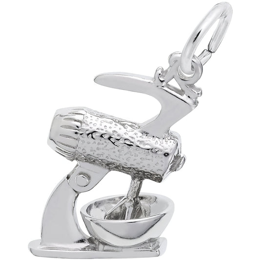 Mixer Charm - Metal - Sterling Silver