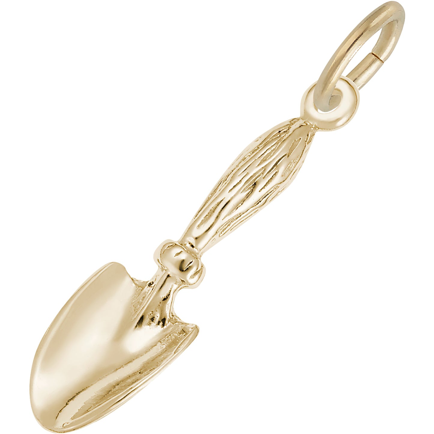 Gardening Shovel Charm - Metal - Sterling Silver