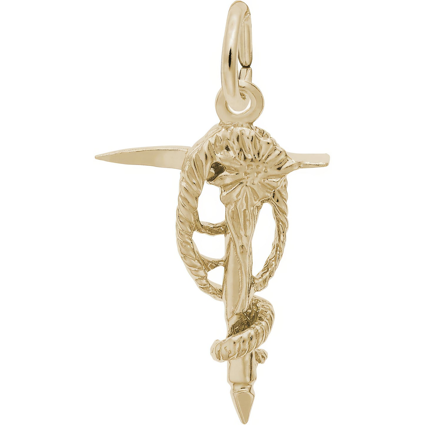 Mountain Climbing Equipment Charm - Metal - Sterling Silver