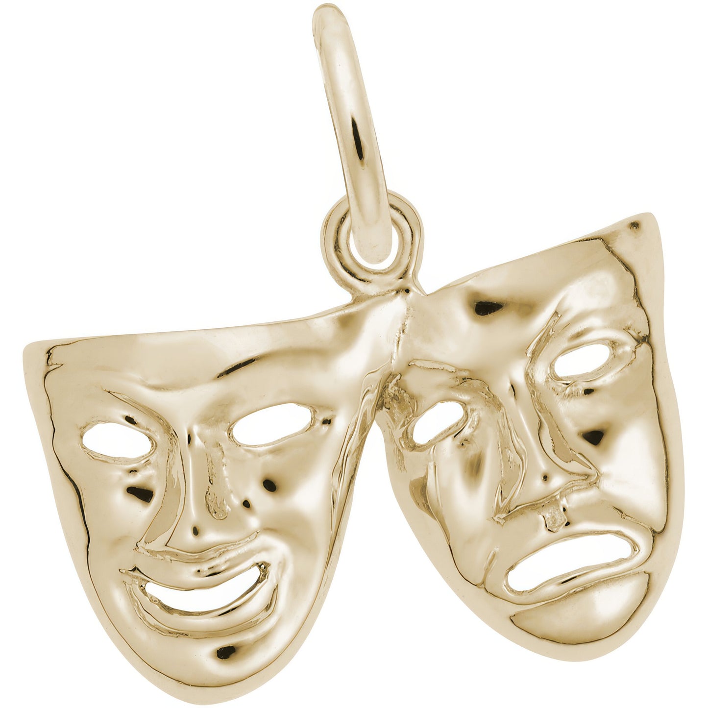Sterling Silver Comedy & Tragedy Charm