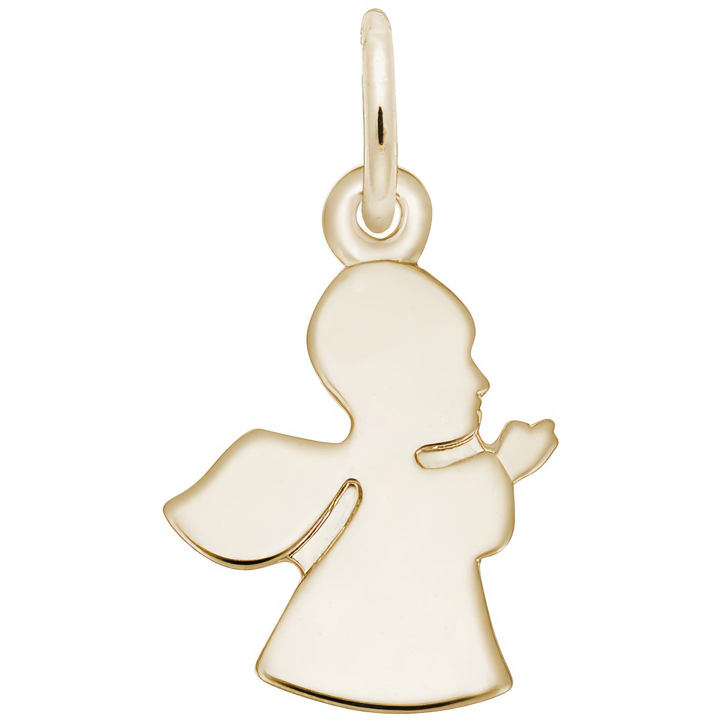 Charms Sterling Silver Small Guardian Angel Charm