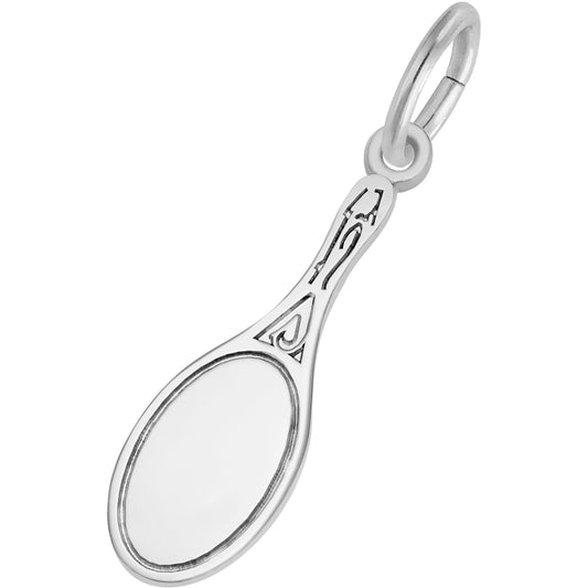 Mirror Charm - Metal - Sterling Silver
