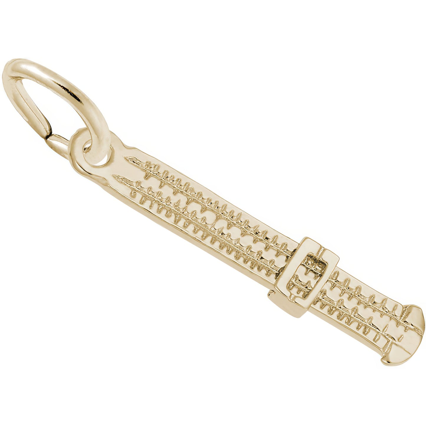 Slide Rule Charm - Metal - Sterling Silver